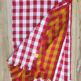 Gingham Tablecloth, Ketchup & Mustard