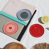 Je t'aime Jewelry Plates, Set of 3