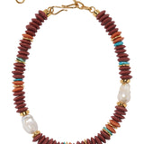 Umi Necklace in Rust