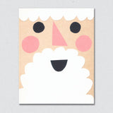 Holiday Cards - Santa Face