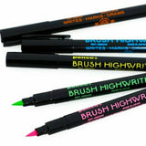 Brush Writer Highlighter Set
