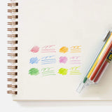 Penco 8 Color Crayon