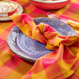 Big Gingham Napkin Set