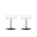 Puck Coupe Glasses, Set of 2