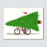 Holiday Cards - Seasonal Cyclist