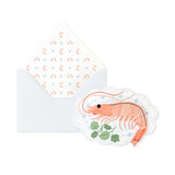Shrimp Pop Up Greeting Card