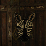 Tufted Zebra Animal Head