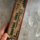 Copy of Vintage Retro Aluminum Tabletop Tree Stand, c. 1950s