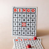 Vintage Bingo Cards, Set of 10