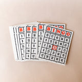 Vintage Bingo Cards, Set of 10